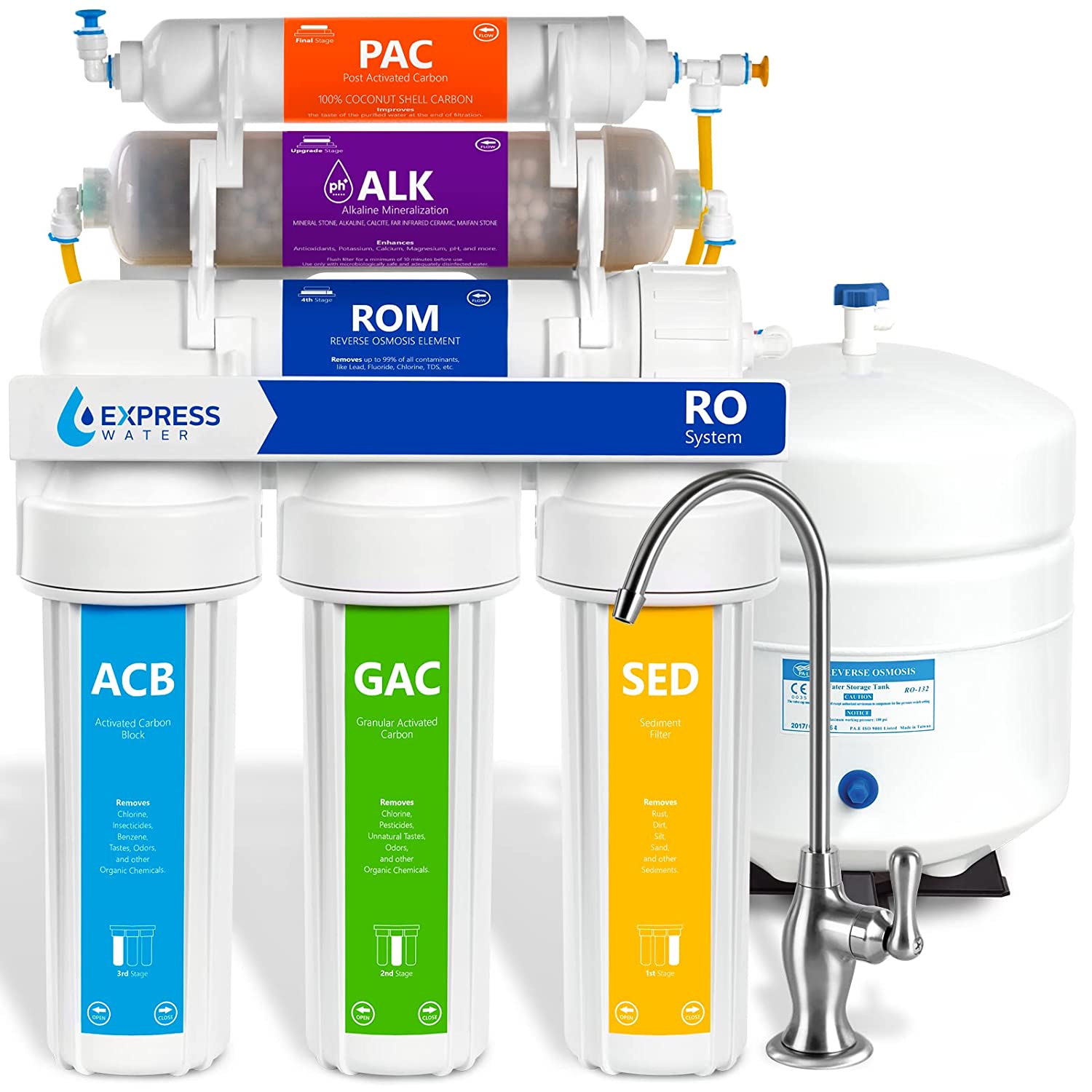 Under-Counter Reverse Osmosis Water Filter System